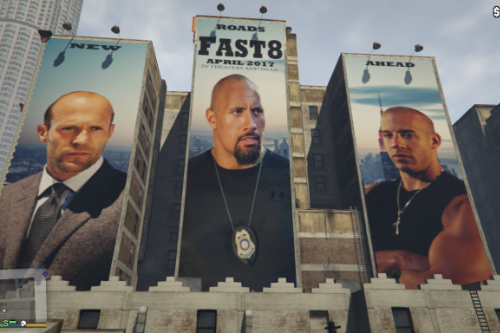 Fast and the Furious 8 Ads
